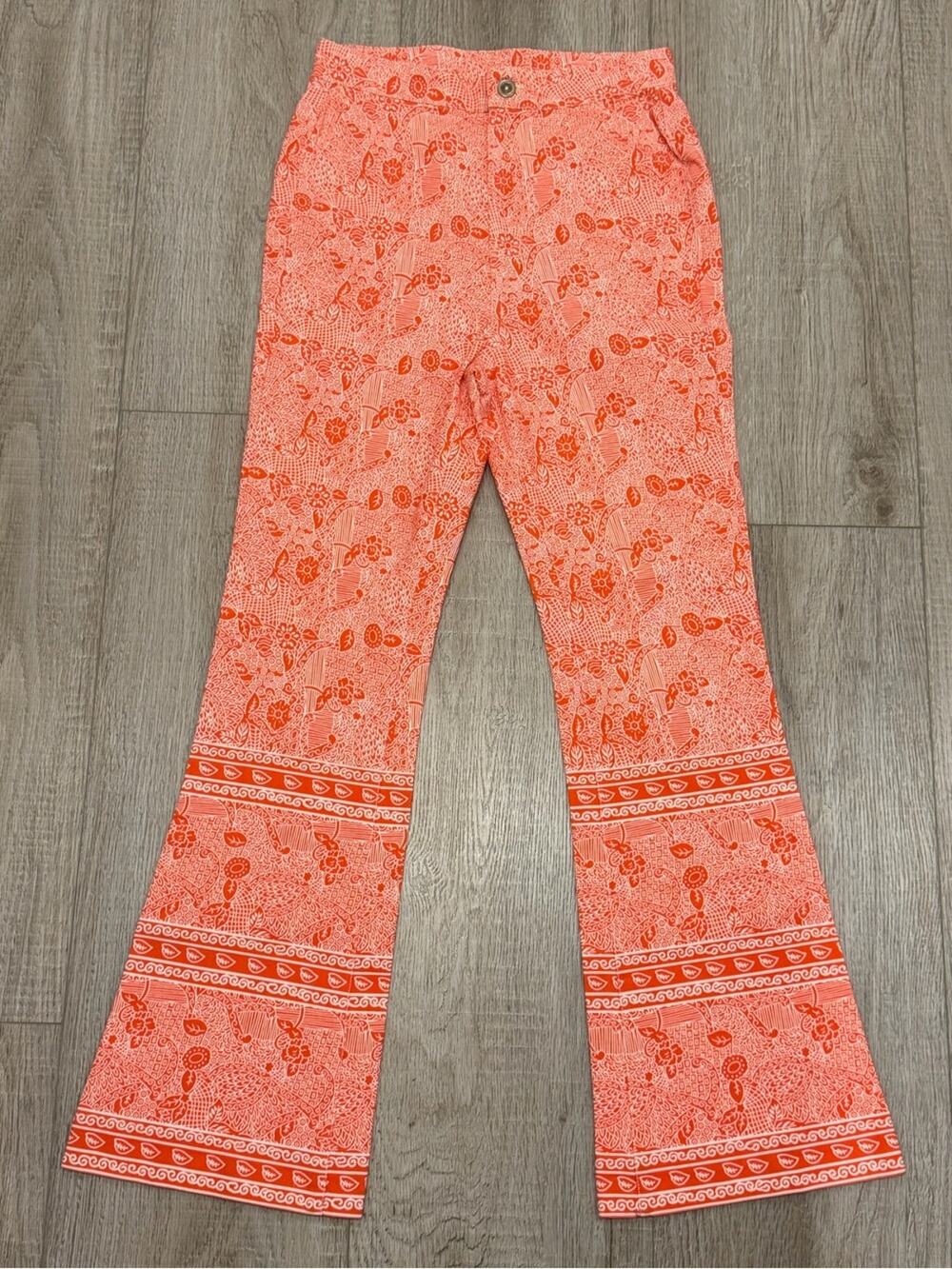 Julia Amory Babe Pant in Tangerine Dream Orange Size XS